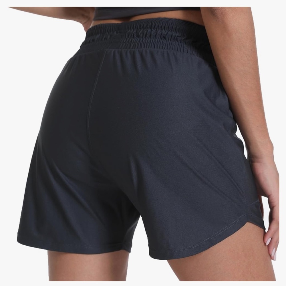 Women's dark charcoal grey Athletic Shorts size XS extra small - Picture 4 of 5